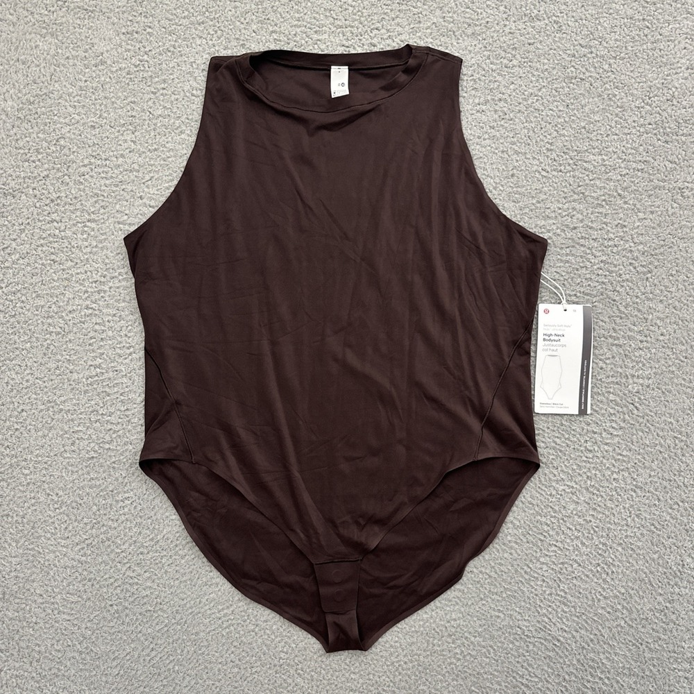 NWT Lululemon Wundermost Ultra Soft Nulu‎ High Neck Sleeveless Bodysuit Size 1X